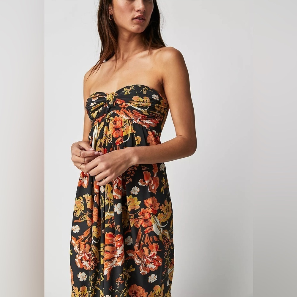 NWT Shona Joy Okala Knot Maxi Dress